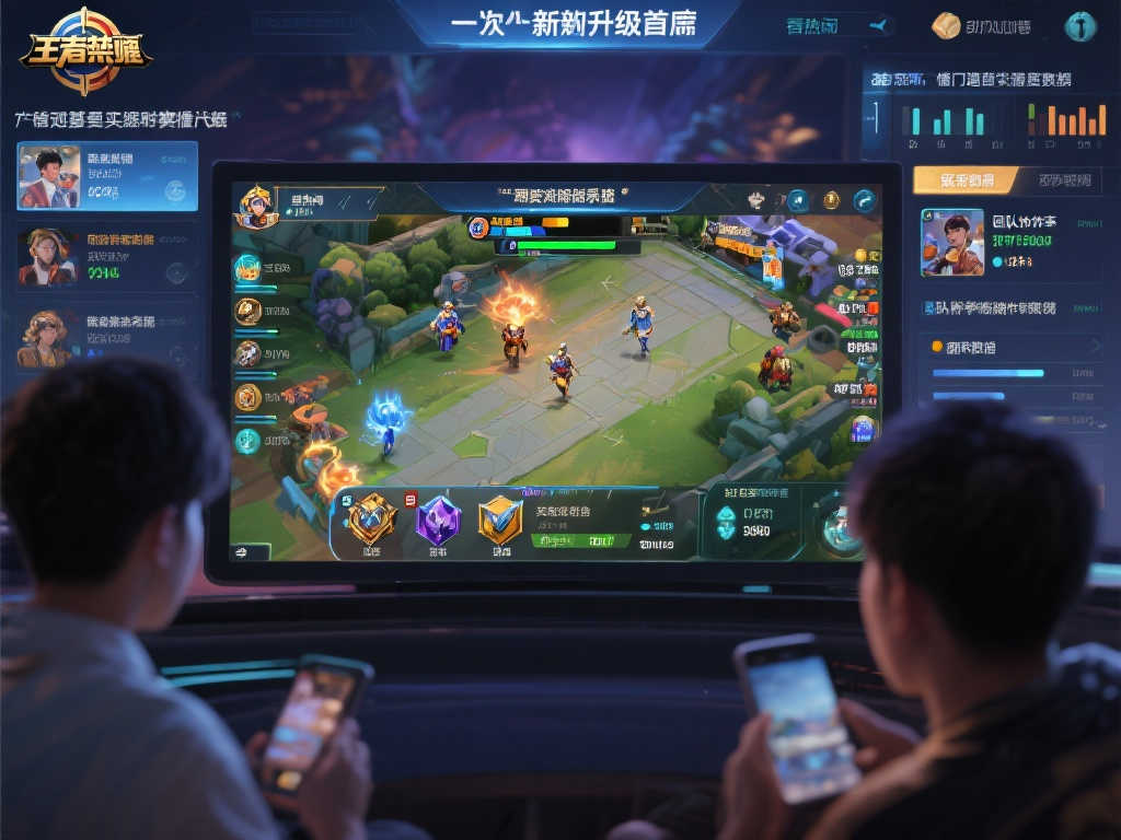 王者荣耀观战系统升级,实时数据引发好评 王者荣耀观战系统升级,实时数据引发好评